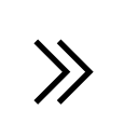 Chevron double right icon